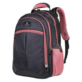 Volkano Orthopedic Backpack 27L - Dark Grey/ Pink  VK-7093-DGRPK