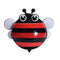 Bee Toothbrush Holder - Red.