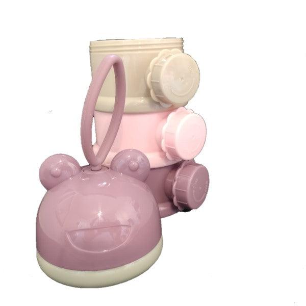 Beidile Baby Milk Powder Dispenser in Pink & Rose colour