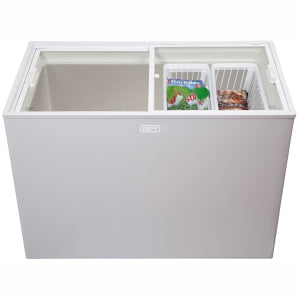 Defy Chest Freezer CF365HC Glass Top W DMF483