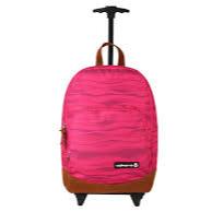 Volkano Diva Waves Trolley Backpack - Pink VK-7063-TPK