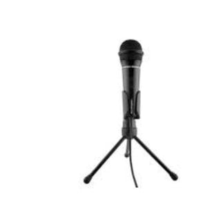 Volkano Stream Vocal Microphone with tripod Aux (VK-6519-BK)