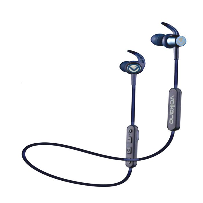 Volkano Epoch Series Bluetooth earphones with Carry case - Black VK-1118-BK[V2]