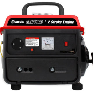 Generator Recoil Start Steel Red 2 Stroke 750W