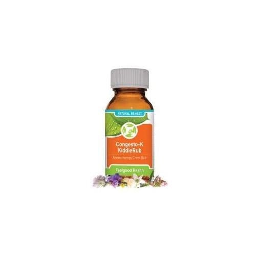 Feelgood Health - Congesto-K Kiddierub Homeopathic Remedy in a bottle.