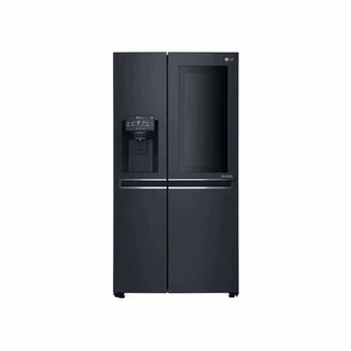 LG  665L Side by Side Fridge with InstaView Door-In-Door - Matte Black GC-X247CQBV.AMCQESA