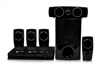 JVC 5.1 DVD USB Home Theatre - Black  TH-N888B