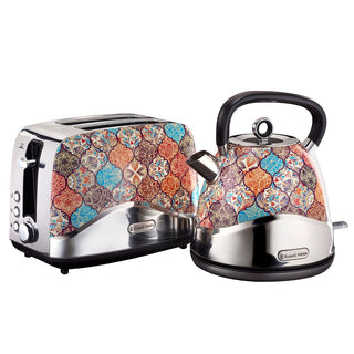 Russell Hobbs 2 Piece Moroccan Kettle & Toaster Breakfast Pack – RHPD-M – 862385