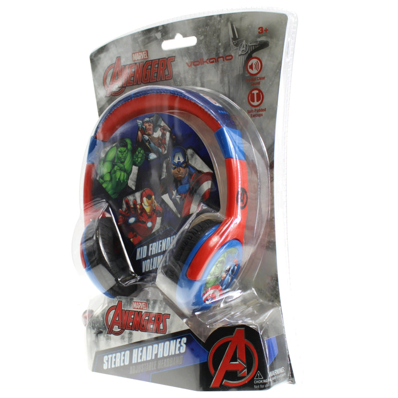 Marvel Avengers AUX Headphones MV-1001-VAV