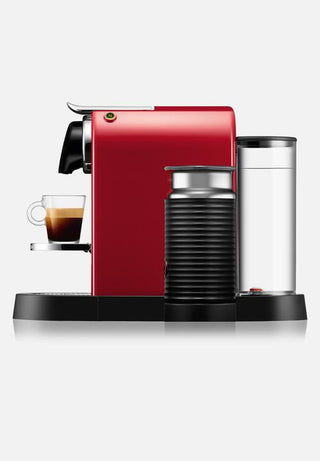 Citiz & milk coffee machine - cherry red