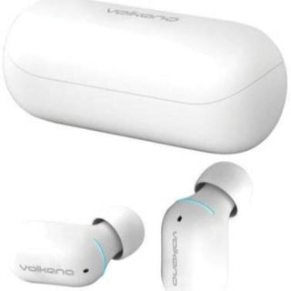 Volkano capricorn Series True Wireless earphones + charging case - White VK-1134-WT