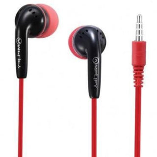 Amplify Revolutionary in-earphones Black & Red AM-1002-BKRD