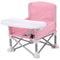 Portable Baby Foldable High Chair - Pink
