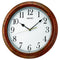 Seiko Brown Wooden Wall Clock QXA528B