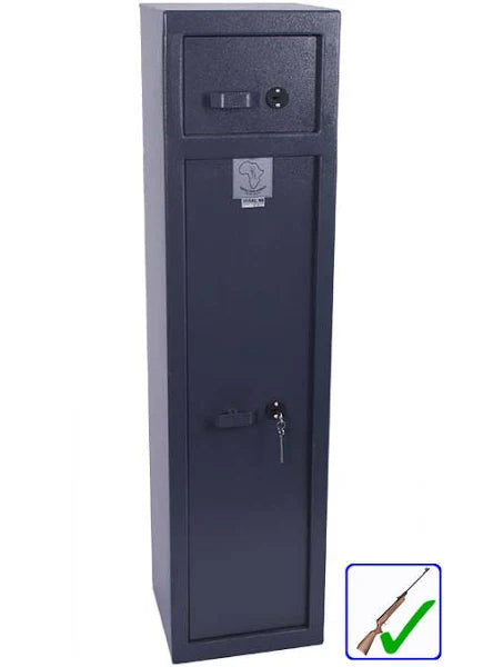 Safes for Africa - 6 Rifle Safe + Top Safe Safe
