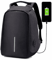 Anti-theft Travel Backpack Laptop School Bag with USB Charging Port