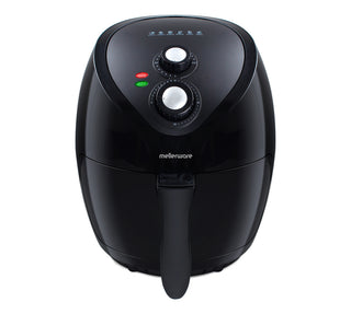 Mellerware Air Fryer With Timer Manual Plastic Black 3.6L 1400W Vitailty