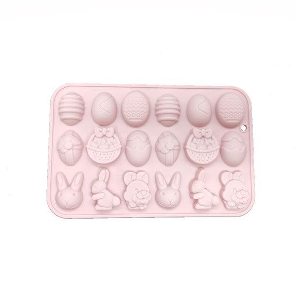 Small Silicone Moulds with easter eggs