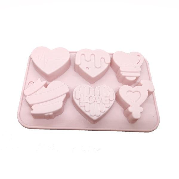 Small Silicone Moulds - Hearts
