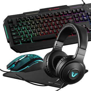 VX Gaming Heracles Series 4-in-1 Combo VX-147-BK-V2