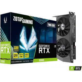 Zotac GeForce RTX 3060 Gaming Twin Edge ZT-A30600E-10M 12GB GDDR6 192-bit PCI-E 4.0 Desktop Graphics Card